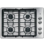 GE® 30" Built-In Gas Cooktop - JGP329SETSS - d-airconditioning