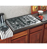 GE® 30" Built-In Gas Cooktop - JGP329SETSS - d-airconditioning